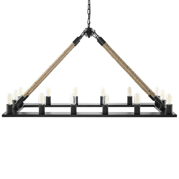 Bridge Chandelier in Black