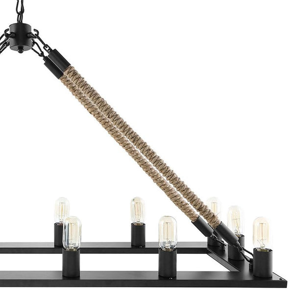 Bridge Chandelier in Black