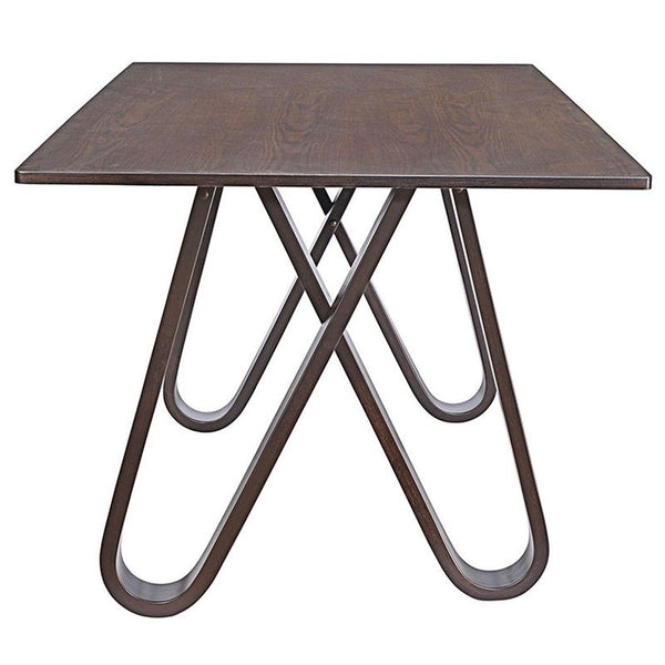 Cision Dining Table in Walnut