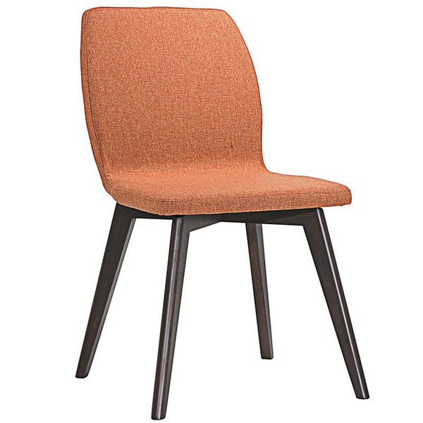 Proclaim Dining Side Chair in Walnut Orange