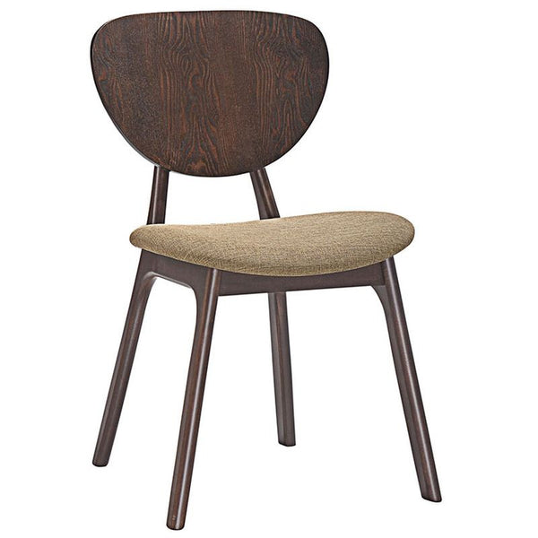 Murmur Dining Side Chair in Walnut Latte