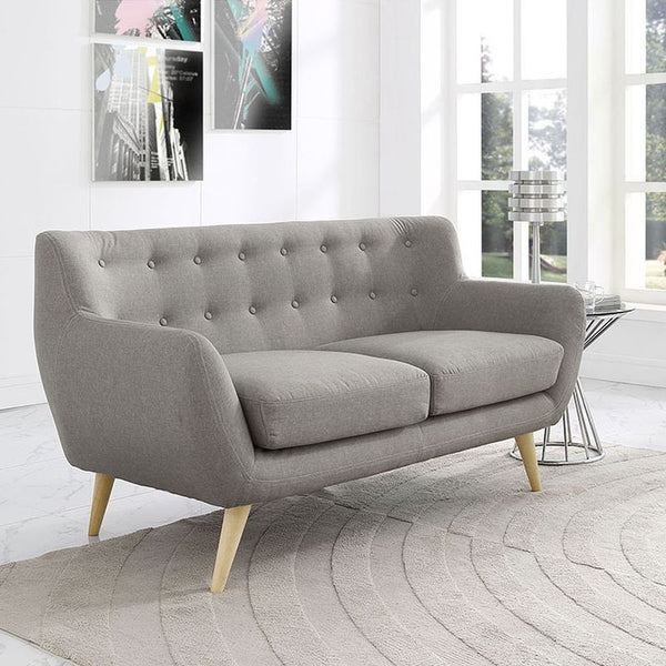 Remark Loveseat in Light Gray