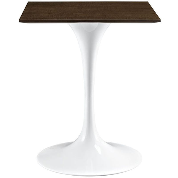 Lippa 24" Wood Dining Table in Walnut