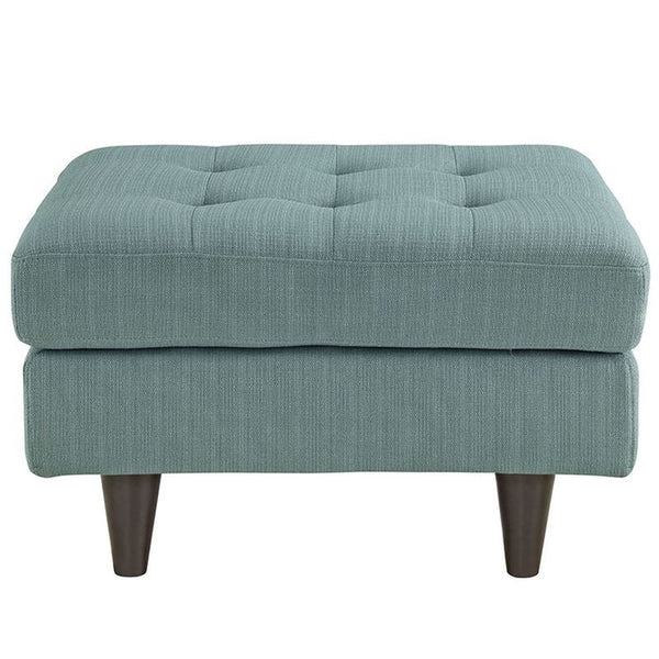 Empress Upholstered Ottoman in Laguna
