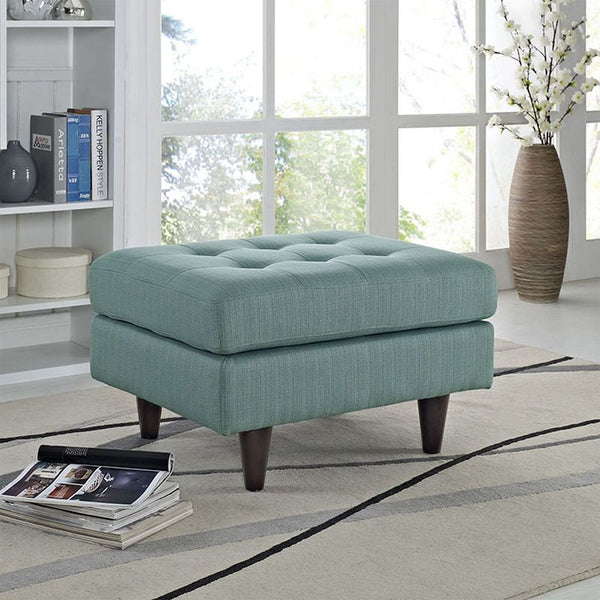 Empress Upholstered Ottoman in Laguna