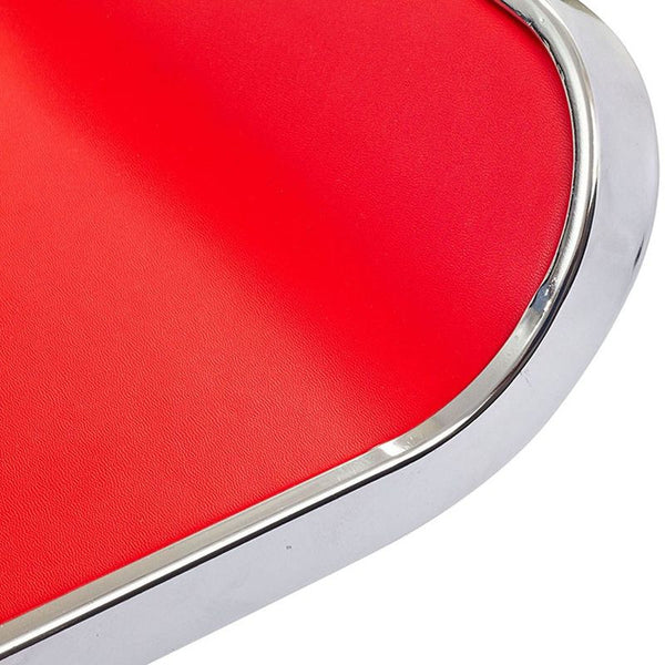 LEM Vinyl Bar Stool in Red
