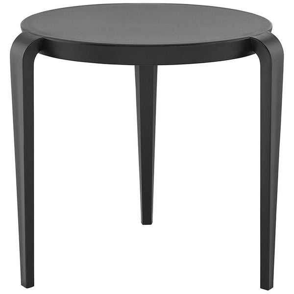 Spin Side Table in Black by Furniture and Things