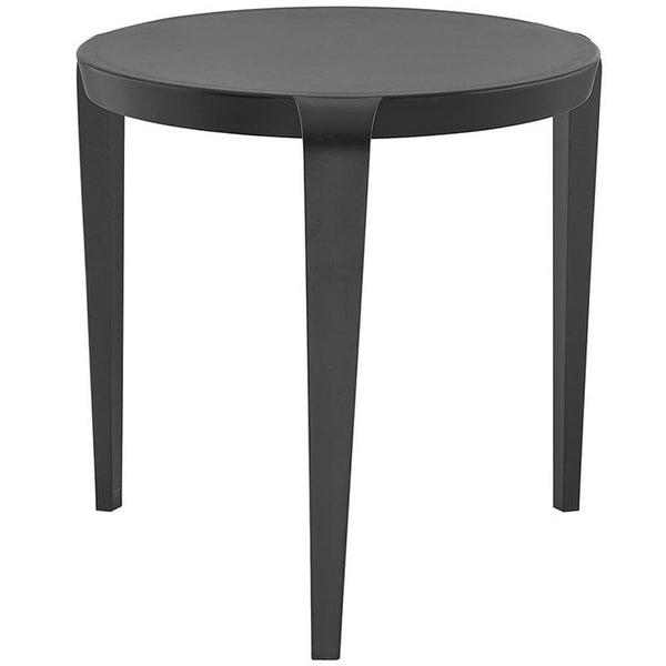 Spin Side Table in Black by Furniture and Things