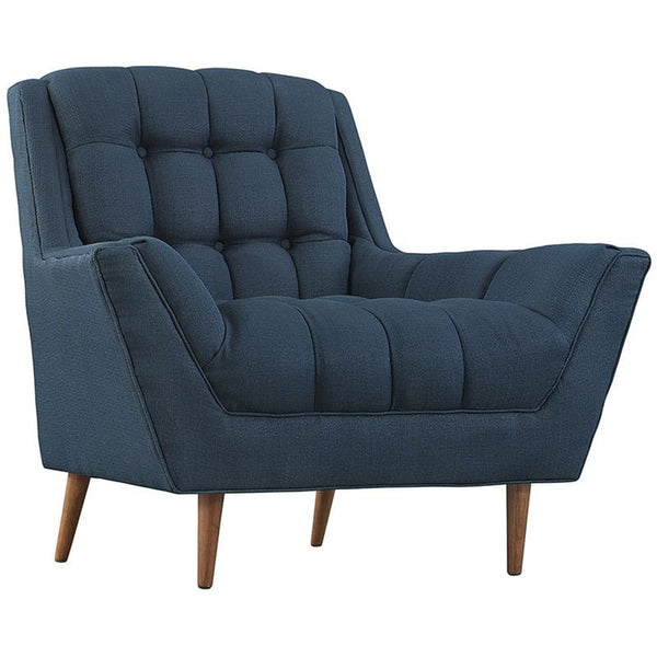Response Fabric Armchair in Azure