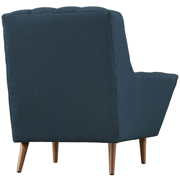 Response Fabric Armchair in Azure