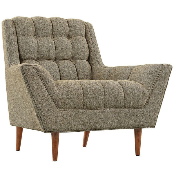 Response Fabric Armchair in Oatmeal