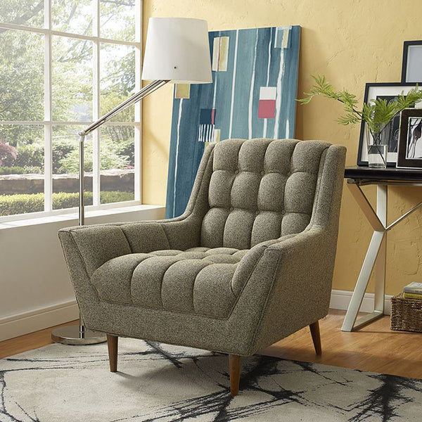 Response Fabric Armchair in Oatmeal