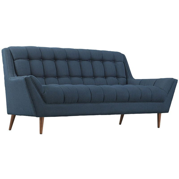 Response Fabric Loveseat in Azure