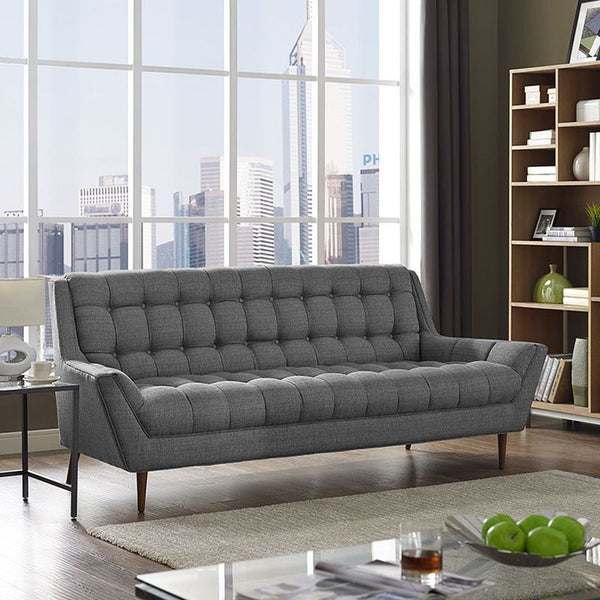 Response Fabric Sofa in Gray