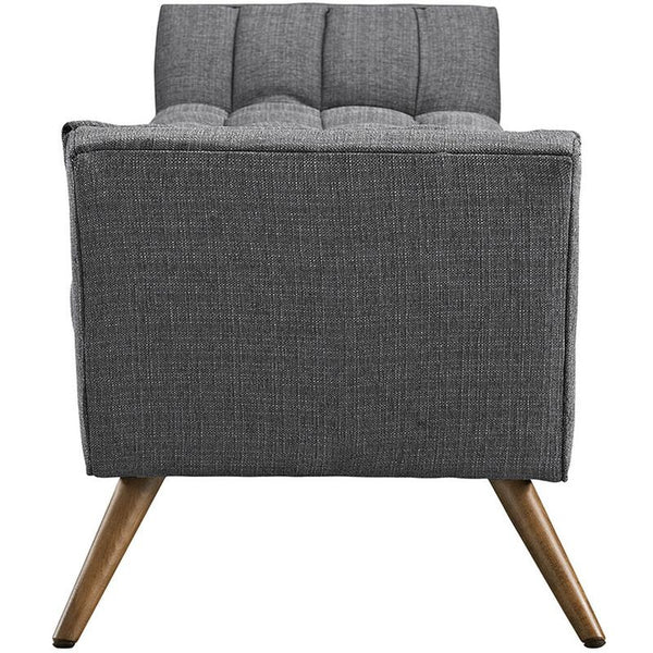 Response Fabric Bench in Gray