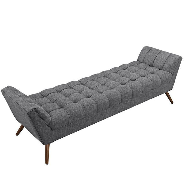 Response Fabric Bench in Gray
