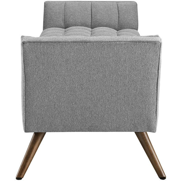 Response Fabric Bench in Expectation Gray