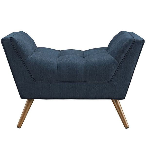 Response Fabric Ottoman in Azure