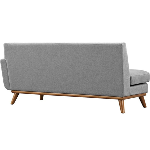 Engage Right-Arm Loveseat in Expectation Gray
