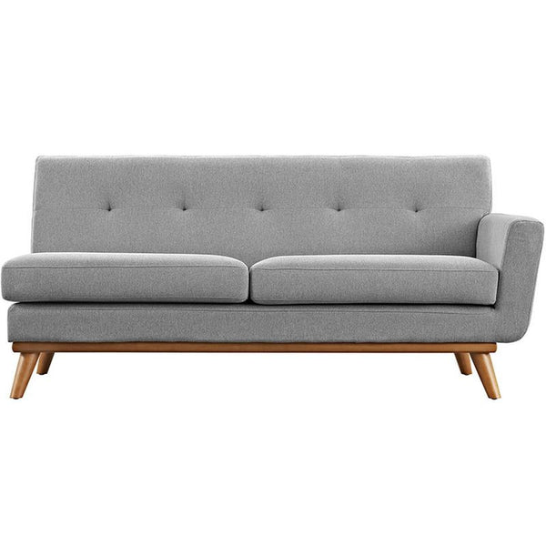 Engage Right-Arm Loveseat in Expectation Gray