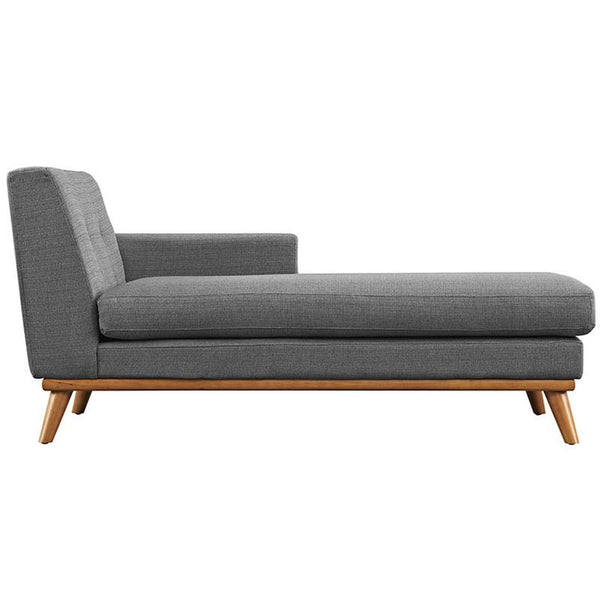 Engage Right-Arm Chaise in Gray