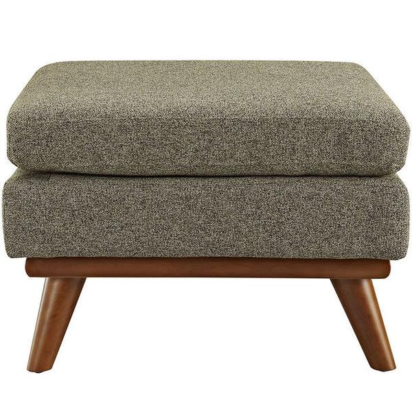 Engage Fabric Ottoman in Oatmeal