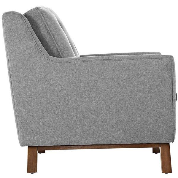 Beguile Fabric Armchair in Expectation Gray