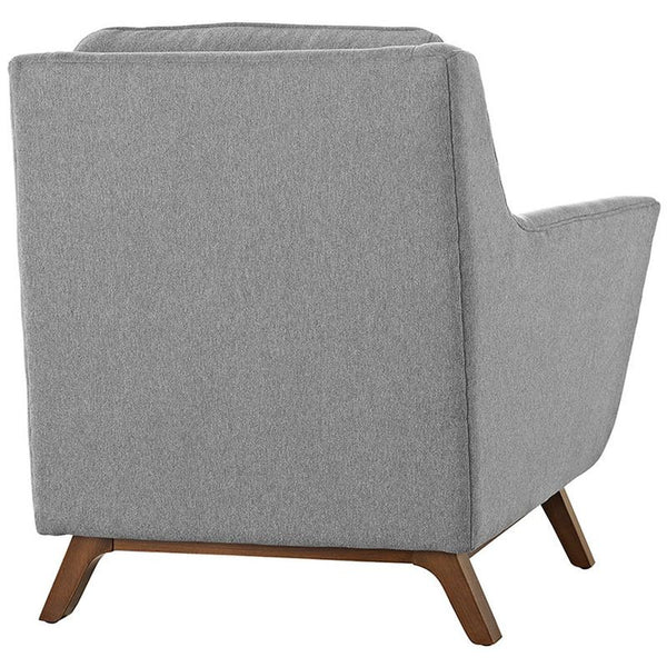 Beguile Fabric Armchair in Expectation Gray