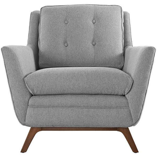 Beguile Fabric Armchair in Expectation Gray