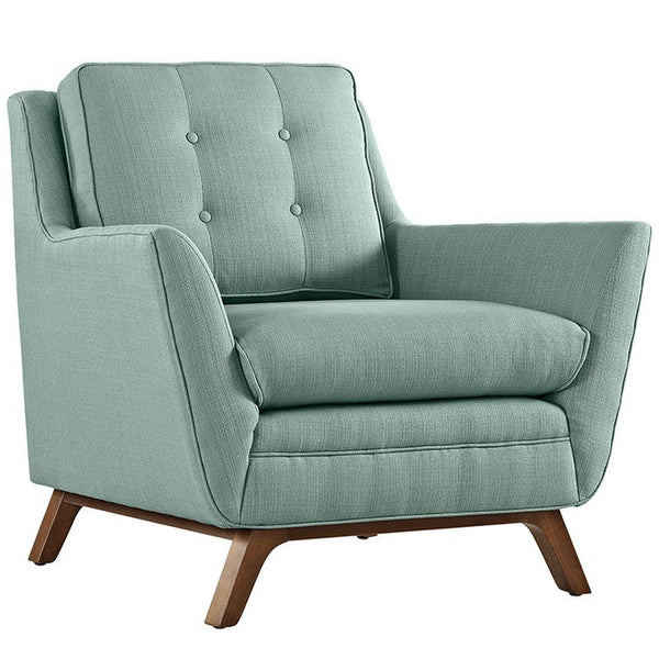 Beguile Fabric Armchair in Laguna