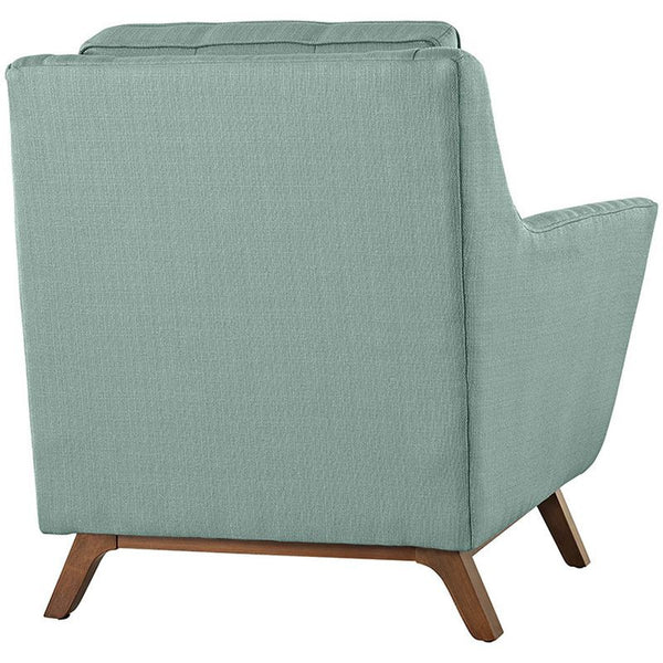 Beguile Fabric Armchair in Laguna