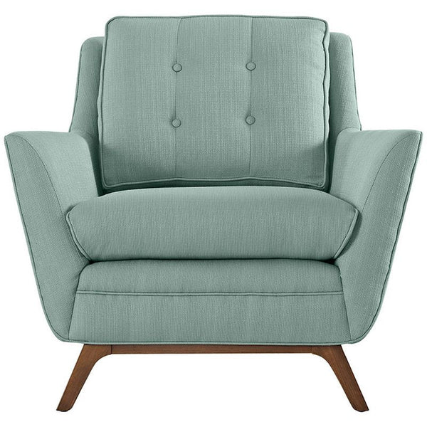 Beguile Fabric Armchair in Laguna