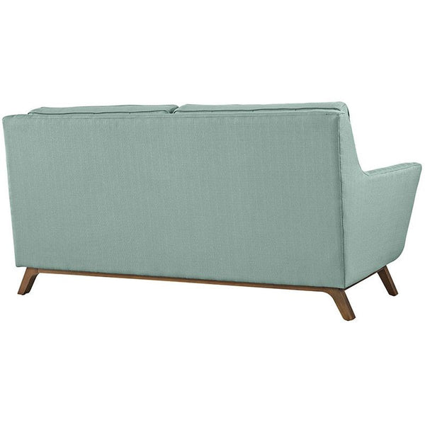 Beguile Fabric Loveseat in Laguna