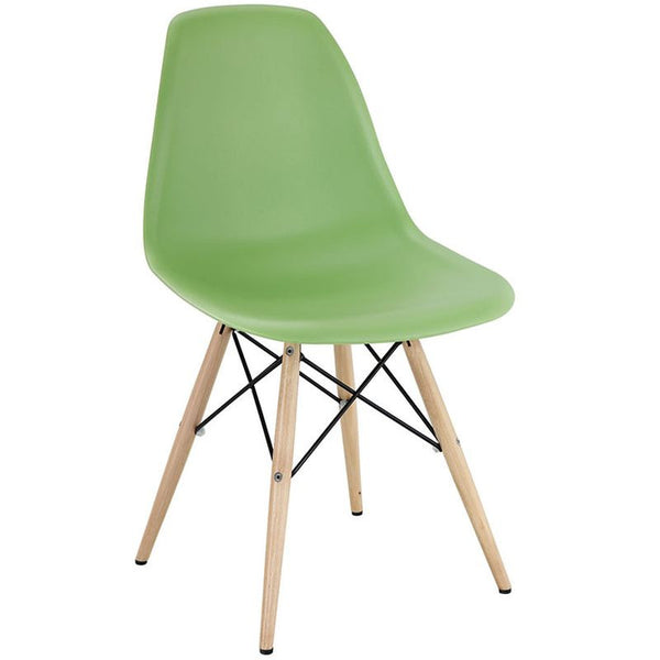 Pyramid Dining Side Chair in Light Green