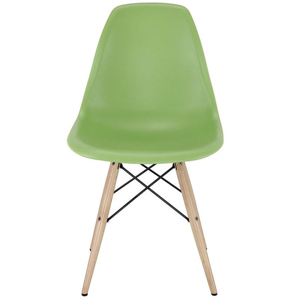 Pyramid Dining Side Chair in Light Green