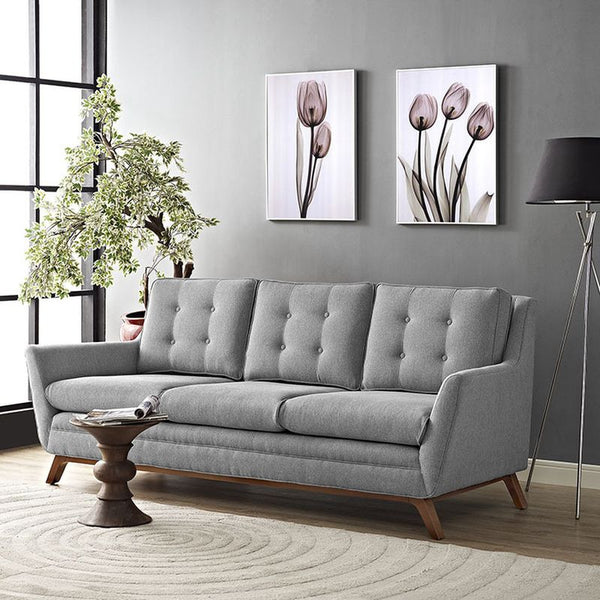 Beguile Fabric Sofa in Expectation Gray