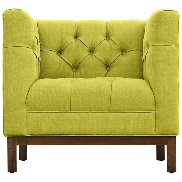 Panache Fabric Armchair in Wheatgrass