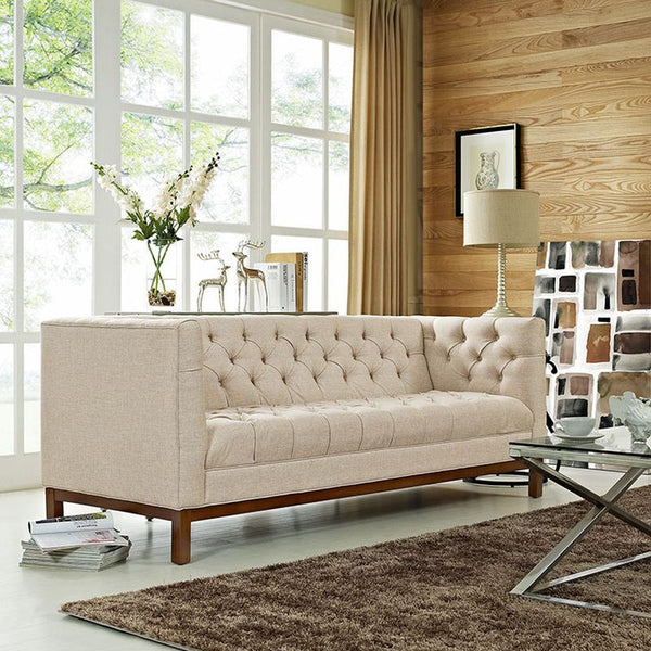 Panache Fabric Sofa in Beige