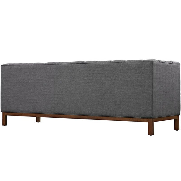 Panache Fabric Sofa in Gray