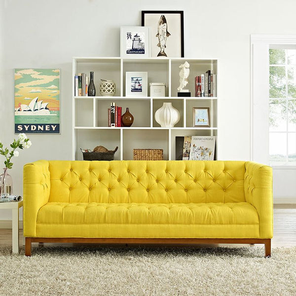 Panache Fabric Sofa in Sunny