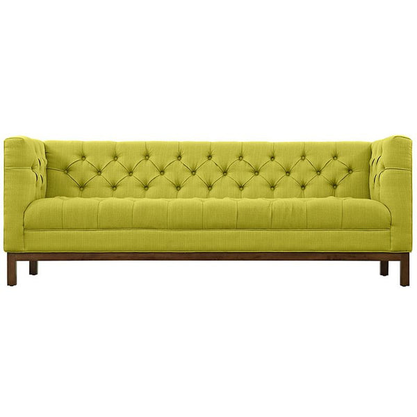 Panache Fabric Sofa in Wheatgrass