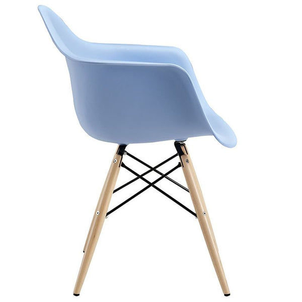 Pyramid Dining Armchair in Blue