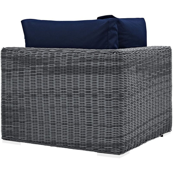 Summon Outdoor Patio Sunbrella® Corner in Canvas Navy