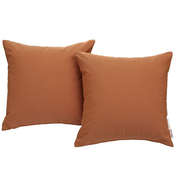 Summon 2 Piece Outdoor Patio Pillow Set in Tuscan