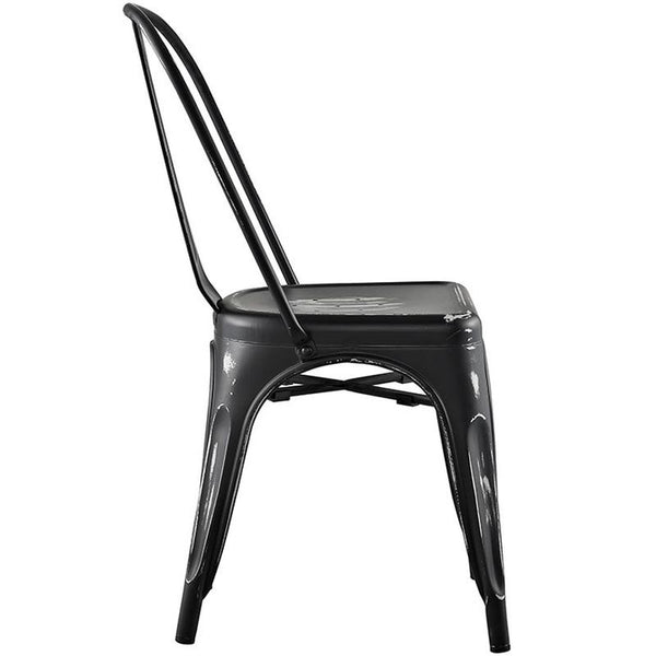 Promenade Side Chair in Black