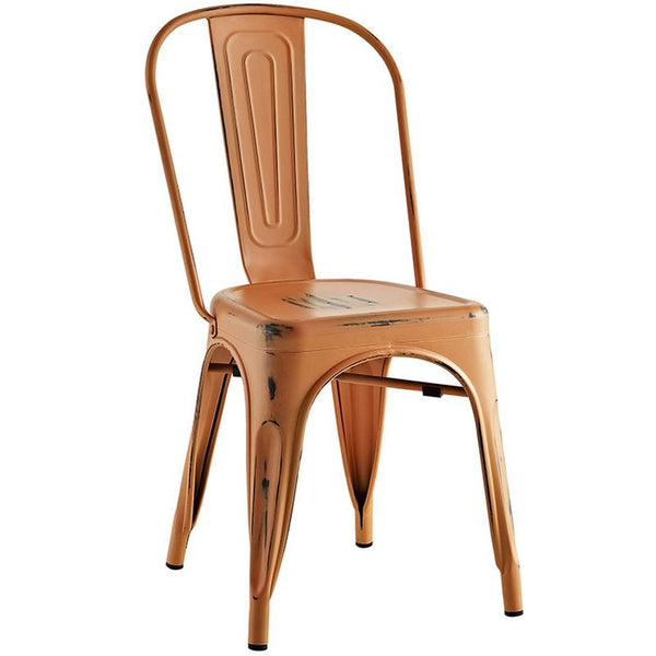 Promenade Side Chair in Orange