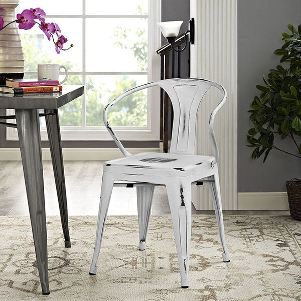 Promenade Dining Chair in White