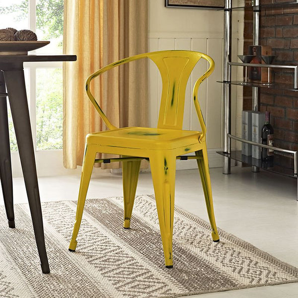 Promenade Dining Chair in Yellow