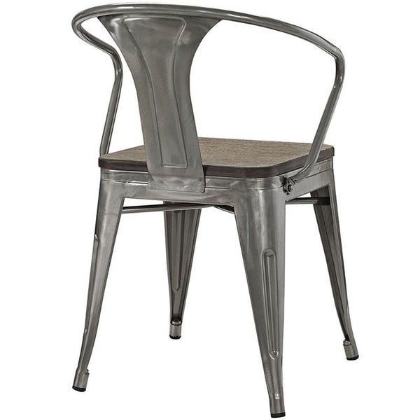 Promenade Dining Chair in Gunmetal