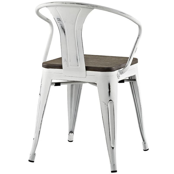 Promenade Dining Chair in White